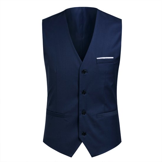 Stijlvol Navy Blue Herenkostuum – 3-delig