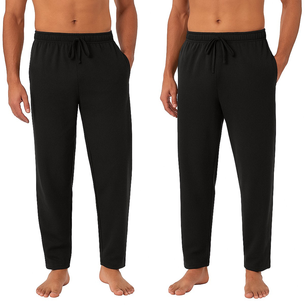 Casual Zwarte Sweatpants met Relaxte Fit