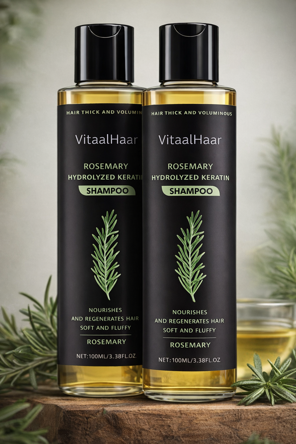 VitaalHaar™ Rozemarijnshampoo