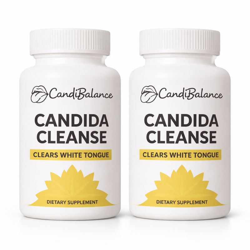 CandiBalance™ Protocol ett 3-stegs Candida-system| Märkbart renare tunga efter bara 5 dagar