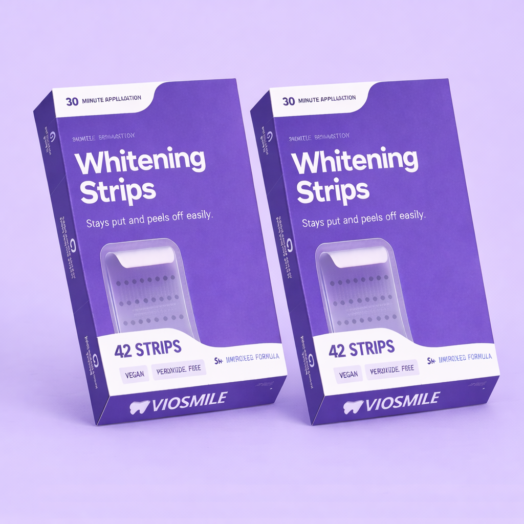 VioSmile™ Purple Whitening Strips | voor zichtbare resultaten in enkele dagen
