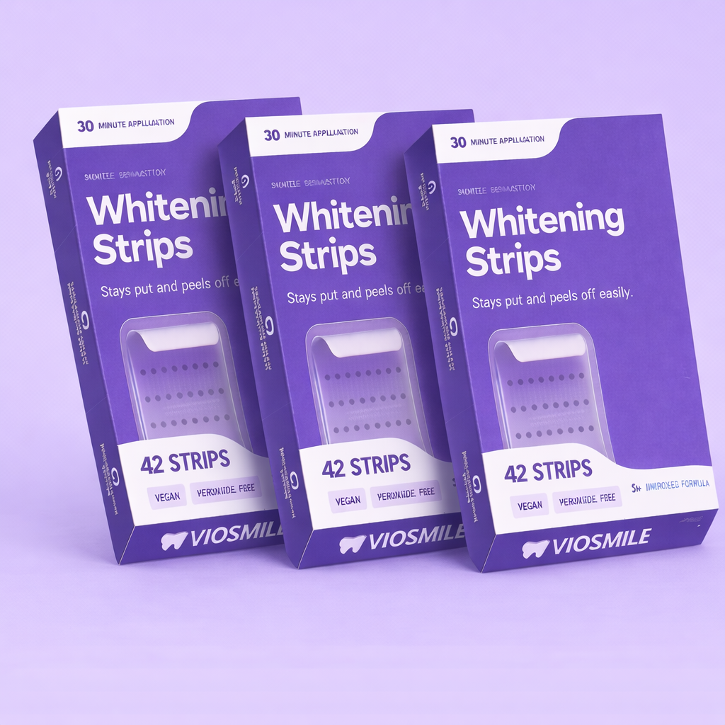 VioSmile™ Purple Whitening Strips | voor zichtbare resultaten in enkele dagen