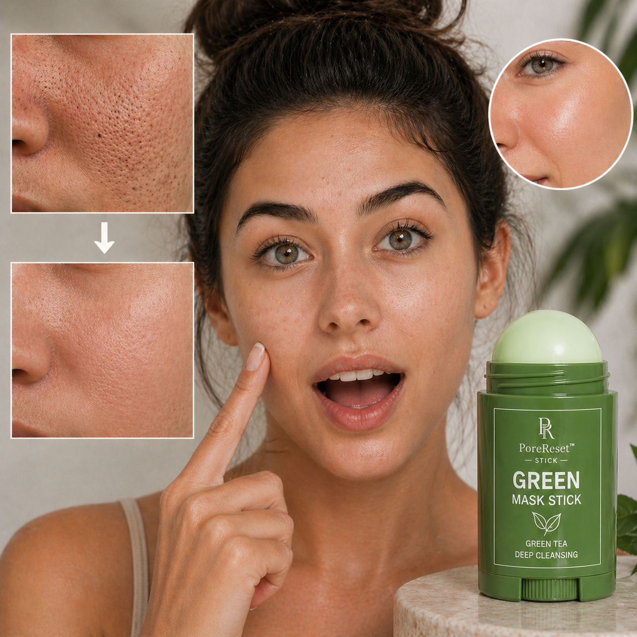 PoreReset™ Stick|Zichtbaar schonere huid in minuten