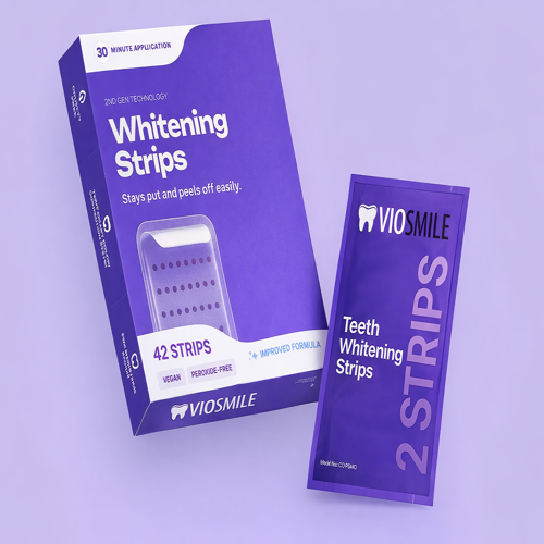 VioSmile™ Purple Whitening Strips | voor zichtbare resultaten in enkele dagen