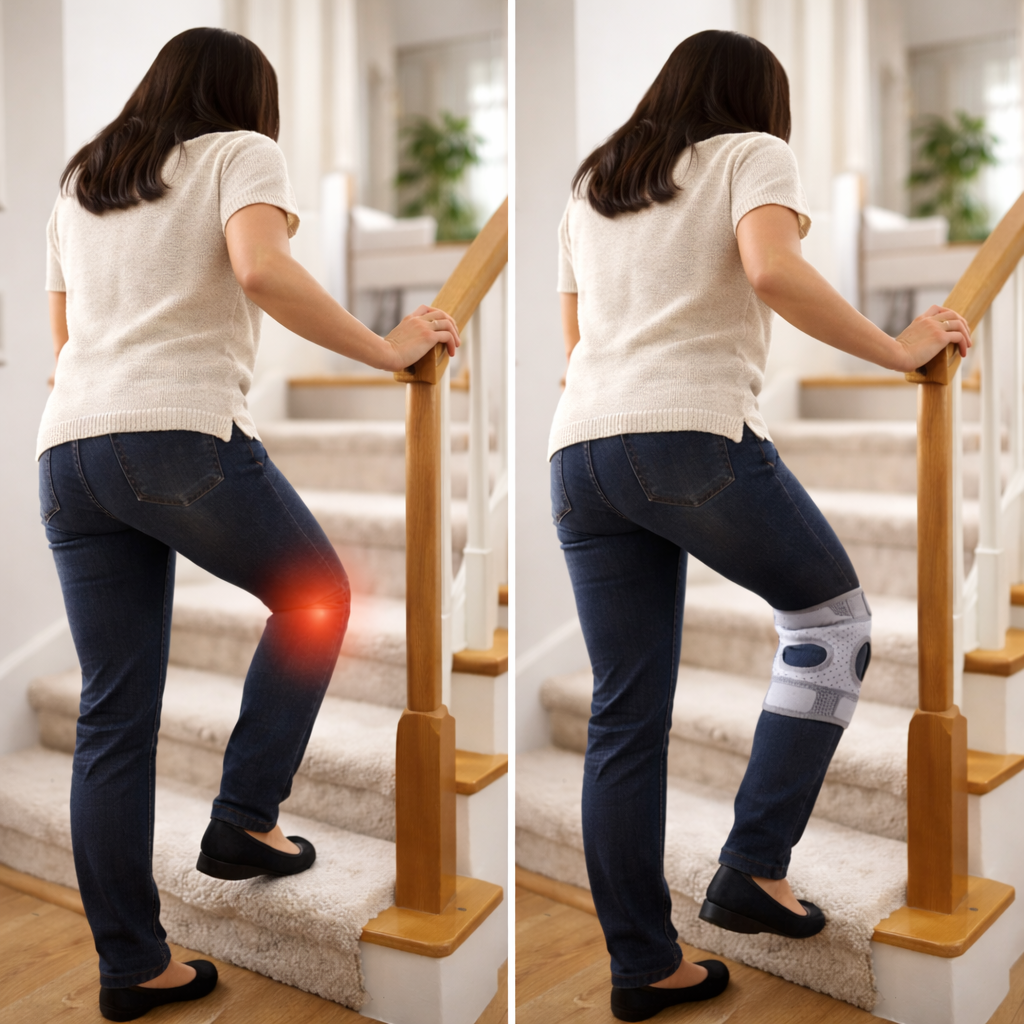 KneeBoost™ Ondersteunende Kniebrace| geeft jouw knie 99% extra steun.